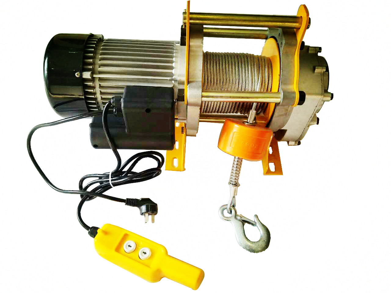 Aluminum shell electric winch hoist