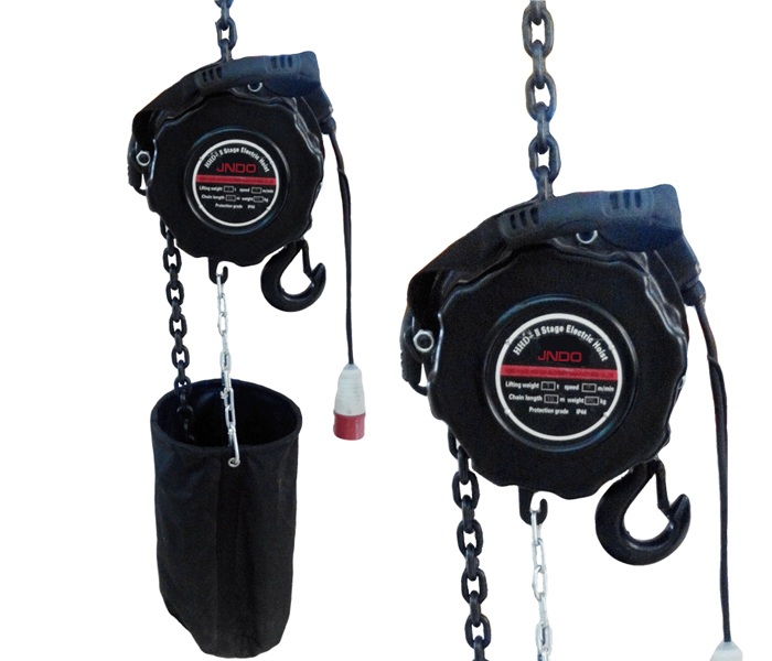 stage hoist 0.5t 1ton 2ton electric chain hoist