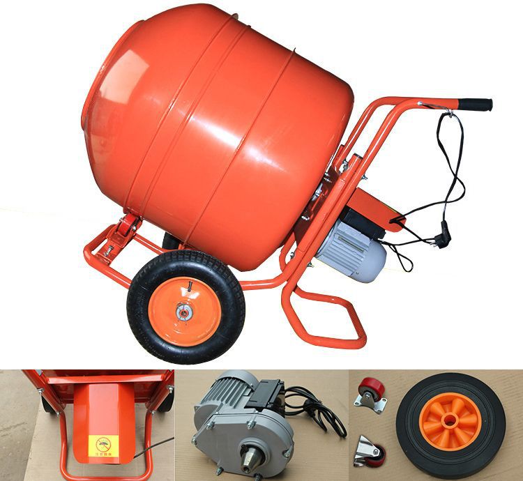 Concrete Mixer Small Building Decoration Site Mortar/Feed/Concrete/Cement Mixer